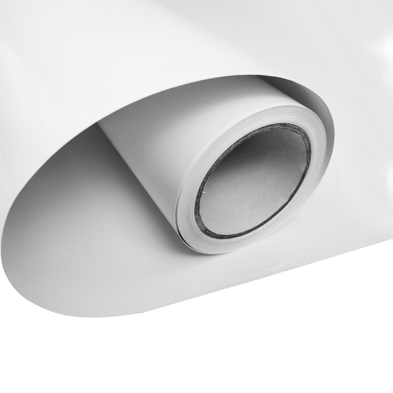QYS4000 Medium quality matte surface self-adhesive vinyl with white glue